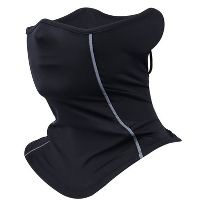 Christmas gift-Premium Ice Silk Neck Scarf Mask - Summer Cooling Essential - Breathable UV Protection - Reflective Design - Beat the Heat Comfortably（grey） - Image 2