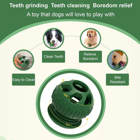 Interactive Dog Toys, Treat Dispensing Dog Toy, Chew Toys to Keep Your Pup Distracted, Frozen Dog Treats Toy for Aggressive Chewer, Durable Dog Puzzle for Small Medium Dog - Image 5