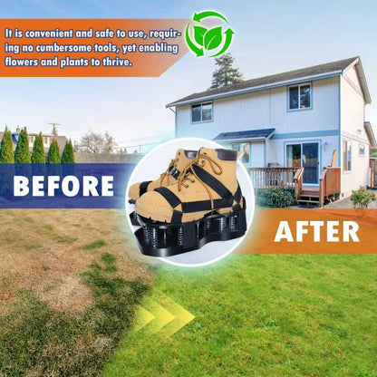Lawn Aerator Shoes with Spring Base & Spikes: Adjustable Strap, Double-Layer Design for Healthy Lawns in Australian Gardens - Image 6