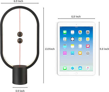 Black Magnetic Balance LED Table Lamp: USB-Powered, Dimmable Eye-Care Light with Award-Winning Design for Australian Homes & Offices - Image 8