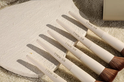 Matte Beige Makeup Brush Set (18-Piece): Professional, Cruelty-Free for Foundation, Blush & Eyeshadow, Ideal for Aussies - Image 9