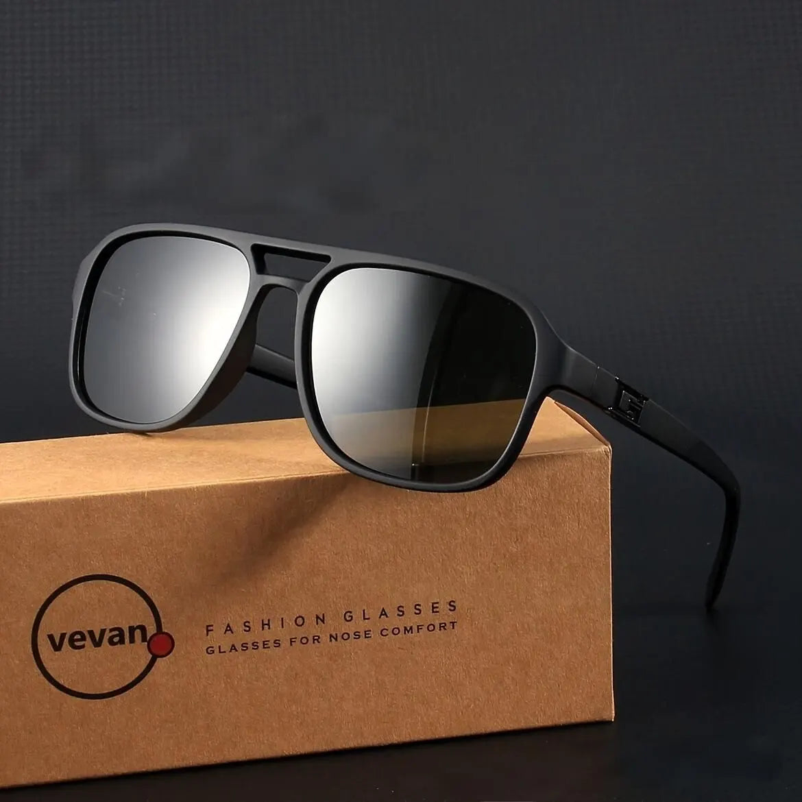 "Retro trend" classic box sunglasses-modified face, with no pressure, out of the street focus!