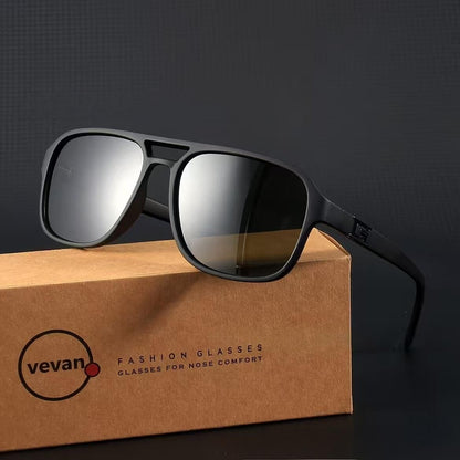 "Retro trend" classic box sunglasses-modified face, with no pressure, out of the street focus! - Image 5