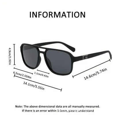 "Retro trend" classic box sunglasses-modified face, with no pressure, out of the street focus! - Image 2