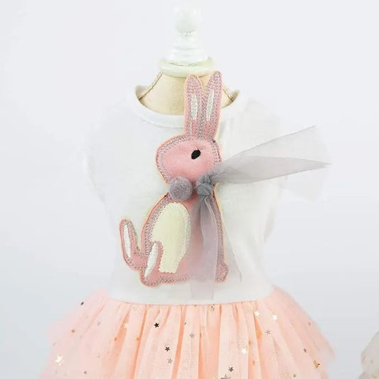pet products Small Dog Dress Female Tiny Puppy Clothes Girl Tutu for Dogs Dresses Harness Birthday Apparel（Chest circumference47cm, back length35cm, neck circumference32cm） - Image 6