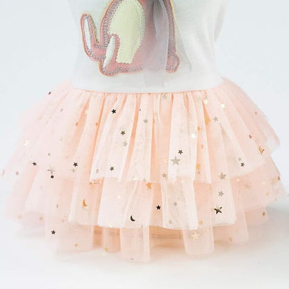 pet products Small Dog Dress Female Tiny Puppy Clothes Girl Tutu for Dogs Dresses Harness Birthday Apparel（Chest circumference47cm, back length35cm, neck circumference32cm） - Image 6