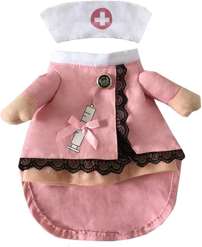pet products Dog Costume Clothes Halloween Cat Costumes Small Animal Funny Pets Clothing for Doggy Kitty Rabbits Piggy, Nurse - Image 6