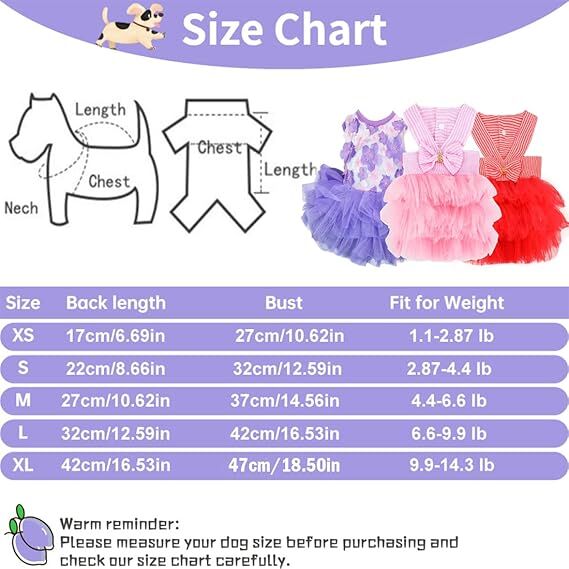 pet products Fall Dog Dresses for Small Dogs Girl 3 Pack Summer Puppy Clothes Outfit Apparel Female Cute Cat Skirt - Image 5
