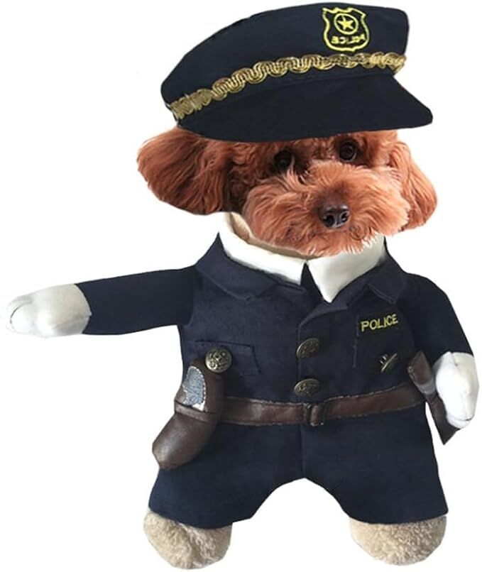 pet products Pet Cosplay Outfit, Funny Dog Cat Party Costume Puppy Uniform Pet Cosplay Clothes for Halloween Christmas Theme Party - Image 2