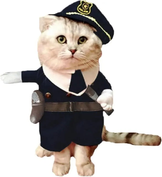 pet products Pet Cosplay Outfit, Funny Dog Cat Party Costume Puppy Uniform Pet Cosplay Clothes for Halloween Christmas Theme Party