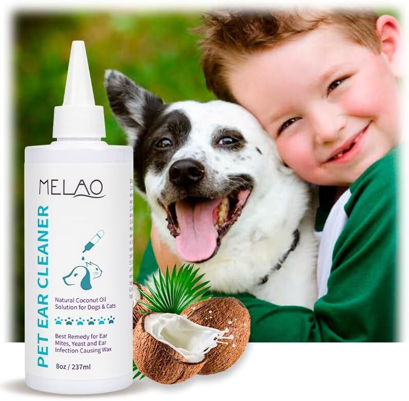 pet products Pet products Ear Cleanser for Dogs and Cats – Gentle Daily Ear Wash – Long Nozzle for Deep Ear Cleaning – Removes Wax, Odor & Moisture - Image 5