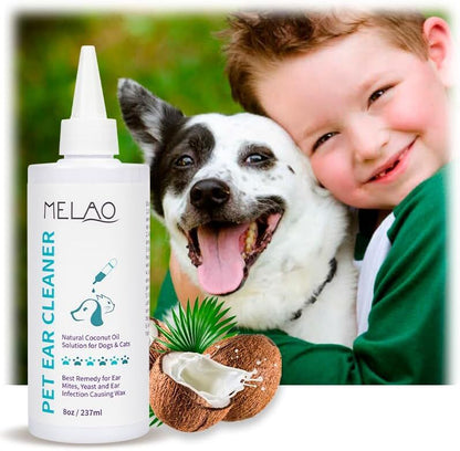 pet products Pet products Ear Cleanser for Dogs and Cats – Gentle Daily Ear Wash – Long Nozzle for Deep Ear Cleaning – Removes Wax, Odor & Moisture - Image 5