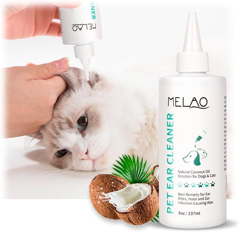 pet products Pet products Ear Cleanser for Dogs and Cats – Gentle Daily Ear Wash – Long Nozzle for Deep Ear Cleaning – Removes Wax, Odor & Moisture - Image 6