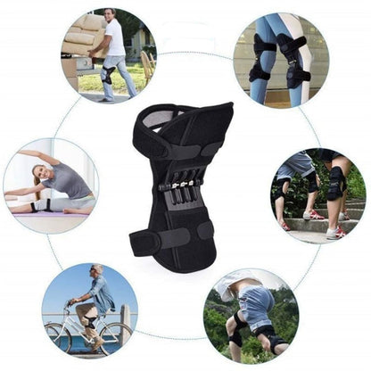 Power Knee Braces (2 Pack): 4-Spring Joint Support, Adjustable Stabilizer for Pain Relief, Sports & Daily Use - Image 6