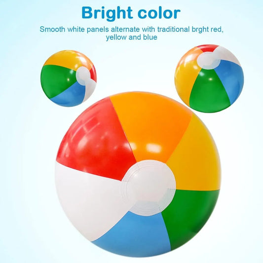 12'' Beach Ball for Kids: 14 Pack Beach Balls Bulk Inflatable Pool - Beach Balls Bulk Hawaiian Tropical Theme Christmas Party Decorations Favors Supplies - Image 7