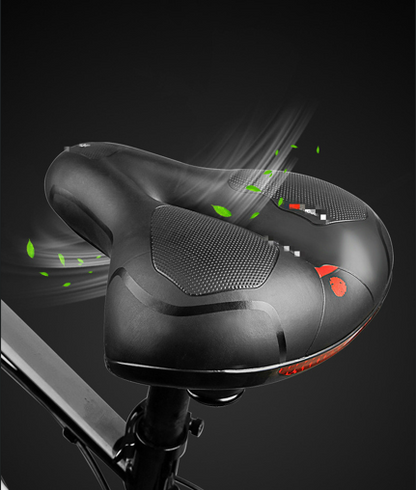Silicone Bike Saddle with Hollow Ventilation: 21×25×11cm, 680g, Comfort & Shock Absorption for Aussie Cyclists - Image 3