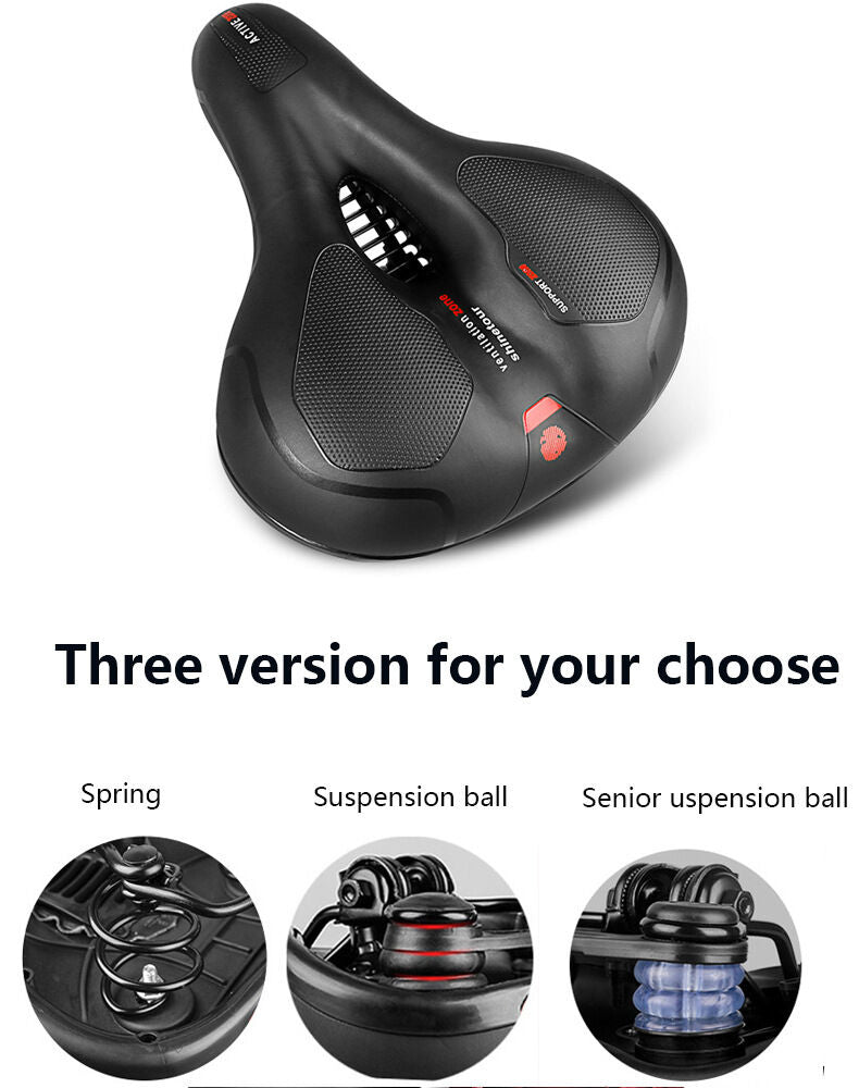 Silicone Bike Saddle with Hollow Ventilation: 21×25×11cm, 680g, Comfort & Shock Absorption for Aussie Cyclists - Image 6