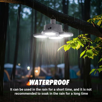 Solar Camping Lantern with Remote Control: 169 LED Folding USB Rechargeable Light for Camping, Emergencies & Outdoors - Image 7