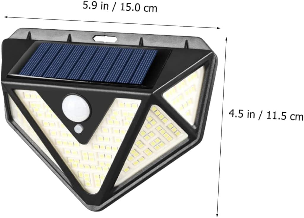 2-Pack Solar LED Motion Sensor Wall Light: Dusk-to-Dawn Outdoor Lighting for Aussie Gardens, Fences & Patios - Image 3