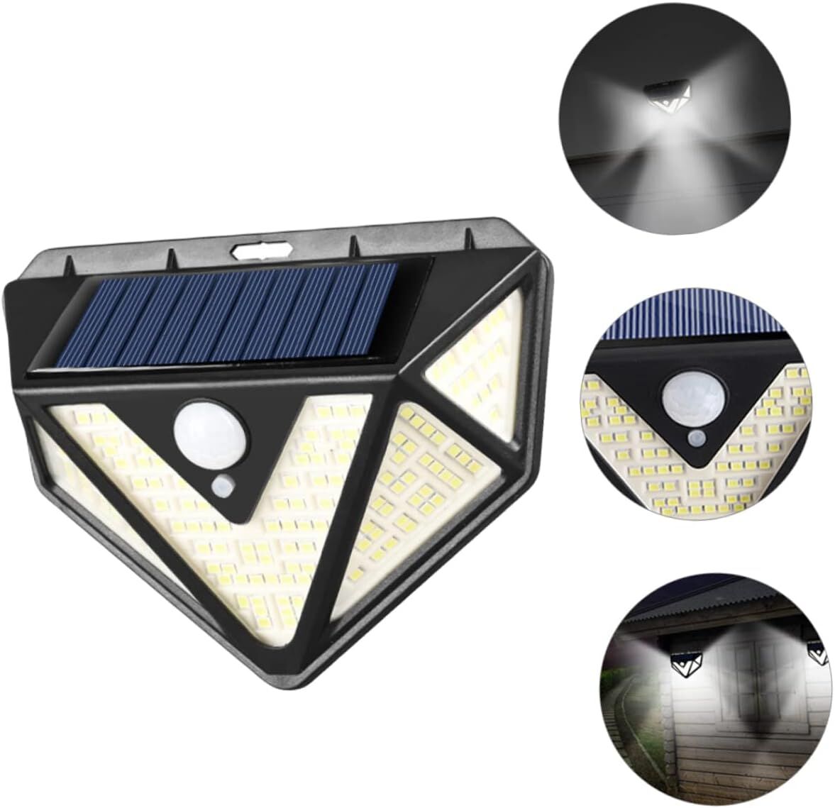 2-Pack Solar LED Motion Sensor Wall Light: Dusk-to-Dawn Outdoor Lighting for Aussie Gardens, Fences & Patios - Image 6