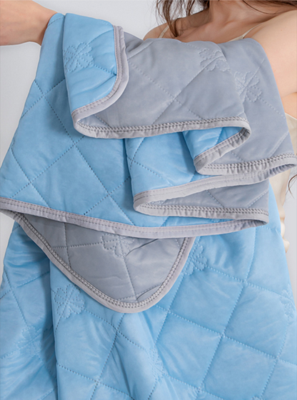 Christmas gifts for loved ones Aussie Summer Cooling Quilt – 4 Sizes, Breathable, Lightweight & Skin-Friendly for Refreshing Sleep All Season(lake blue,150cm*200cm) - Image 8