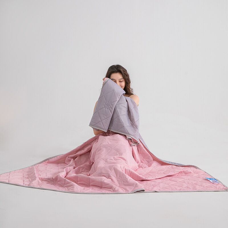 Christmas gifts for loved ones Aussie Summer Cooling Quilt – 4 Sizes, Breathable, Lightweight & Skin-Friendly for Refreshing Sleep All Season(pink,100cm*150cm)