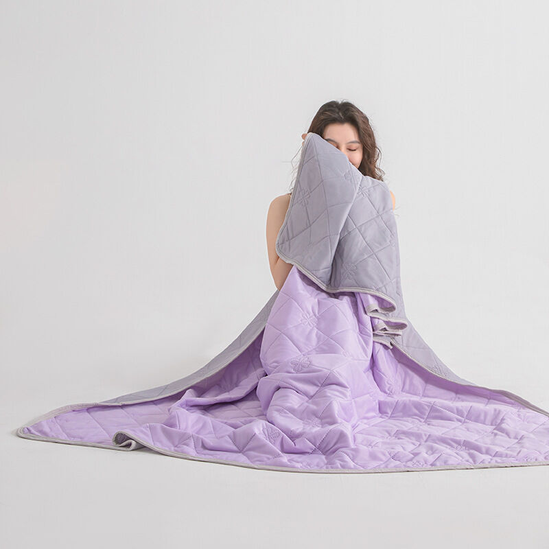 Christmas gifts for loved ones Aussie Summer Cooling Quilt – 4 Sizes, Breathable, Lightweight & Skin-Friendly for Refreshing Sleep All Season(purple,180cm*200cm)