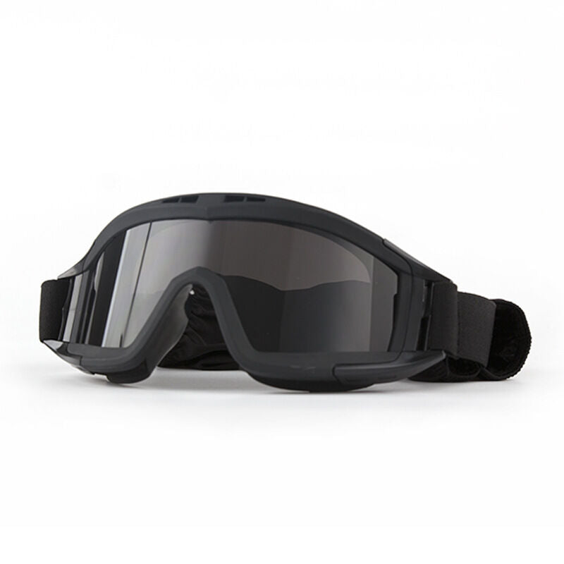 Christmas gifts for husband or boyfriend
 Tactical Safety Goggles, Anti-Fog HD Lens, Wind & Dust Protection for Outdoor & Tactical Use(black)