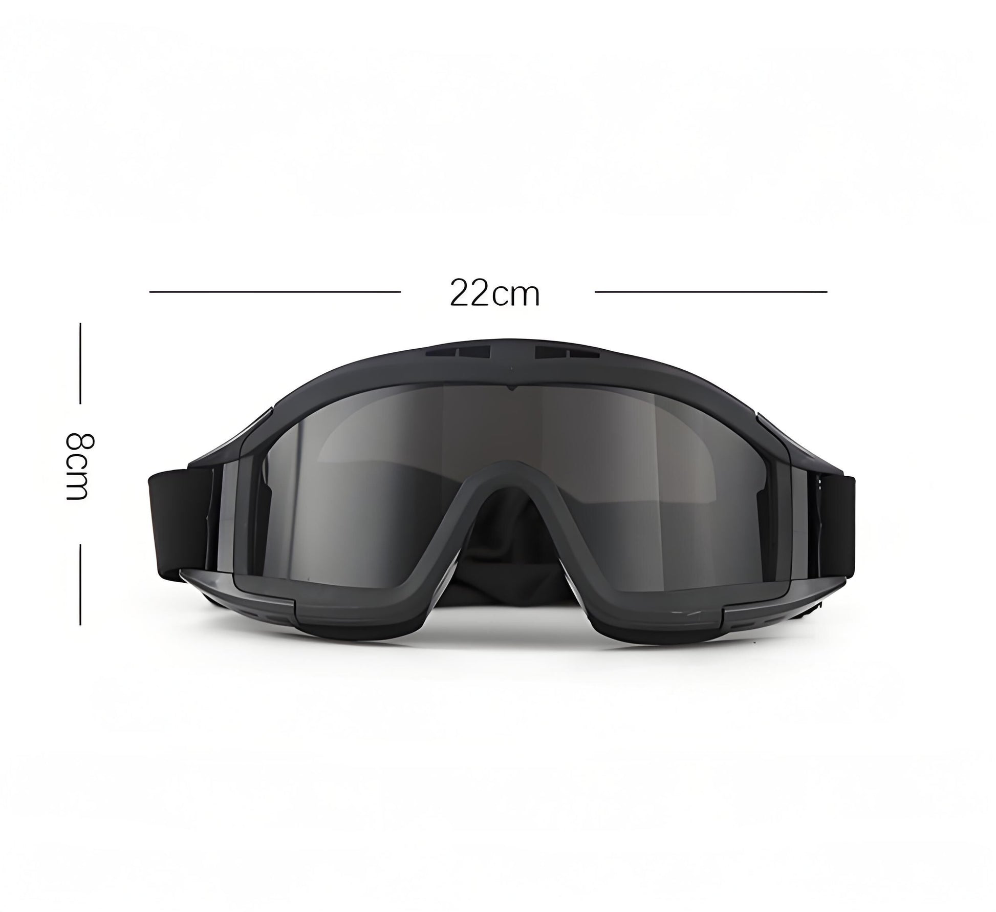 Christmas gifts for husband or boyfriend
 Tactical Safety Goggles with 3 Interchangeable Lenses, Wind & Dust Protection for Outdoor & Tactical Use(black) - Image 6