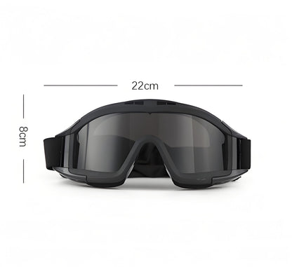 Christmas gifts for husband or boyfriend
 Tactical Safety Goggles with 3 Interchangeable Lenses, Wind & Dust Protection for Outdoor & Tactical Use(black) - Image 6