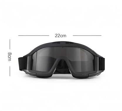 Christmas gifts for husband or boyfriend
 Tactical Safety Goggles with 3 Interchangeable Lenses, Wind & Dust Protection for Outdoor & Tactical Use(black) - Image 6