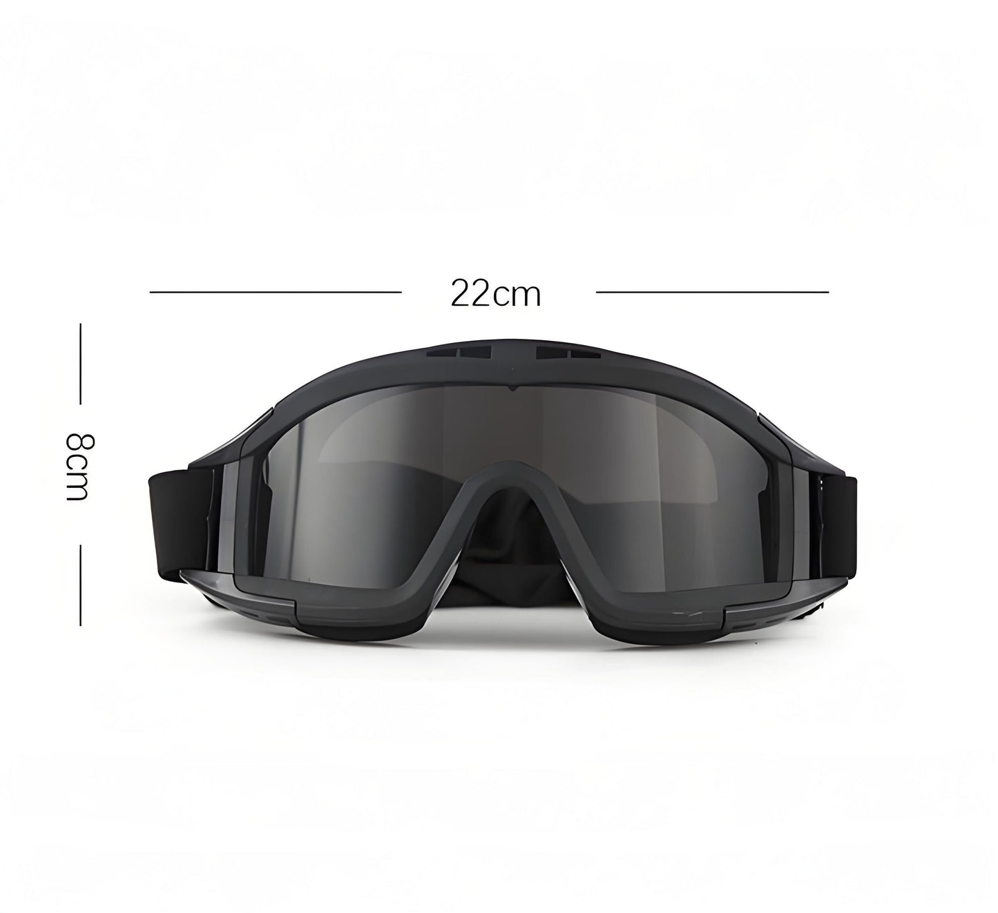 Christmas gifts for husband or boyfriend
 Tactical Safety Goggles with 3 Interchangeable Lenses, Wind & Dust Protection for Outdoor & Tactical Use(khaki) - Image 6