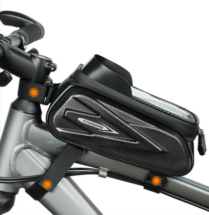 Waterproof Bike Frame Bag with Touchscreen Window: Hard Shell Bicycle Bag for Phone & Gear, Perfect for Aussie Riders - Image 3