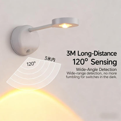 Wireless Smart LED Wall Light: Rechargeable, Motion-Sensor & Remote-Controlled, No-Drill Mount for Home Decor & Task Lighting - Image 2