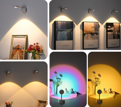Wireless Smart LED Wall Light: Rechargeable, Motion-Sensor & Remote-Controlled, No-Drill Mount for Home Decor & Task Lighting - Image 6