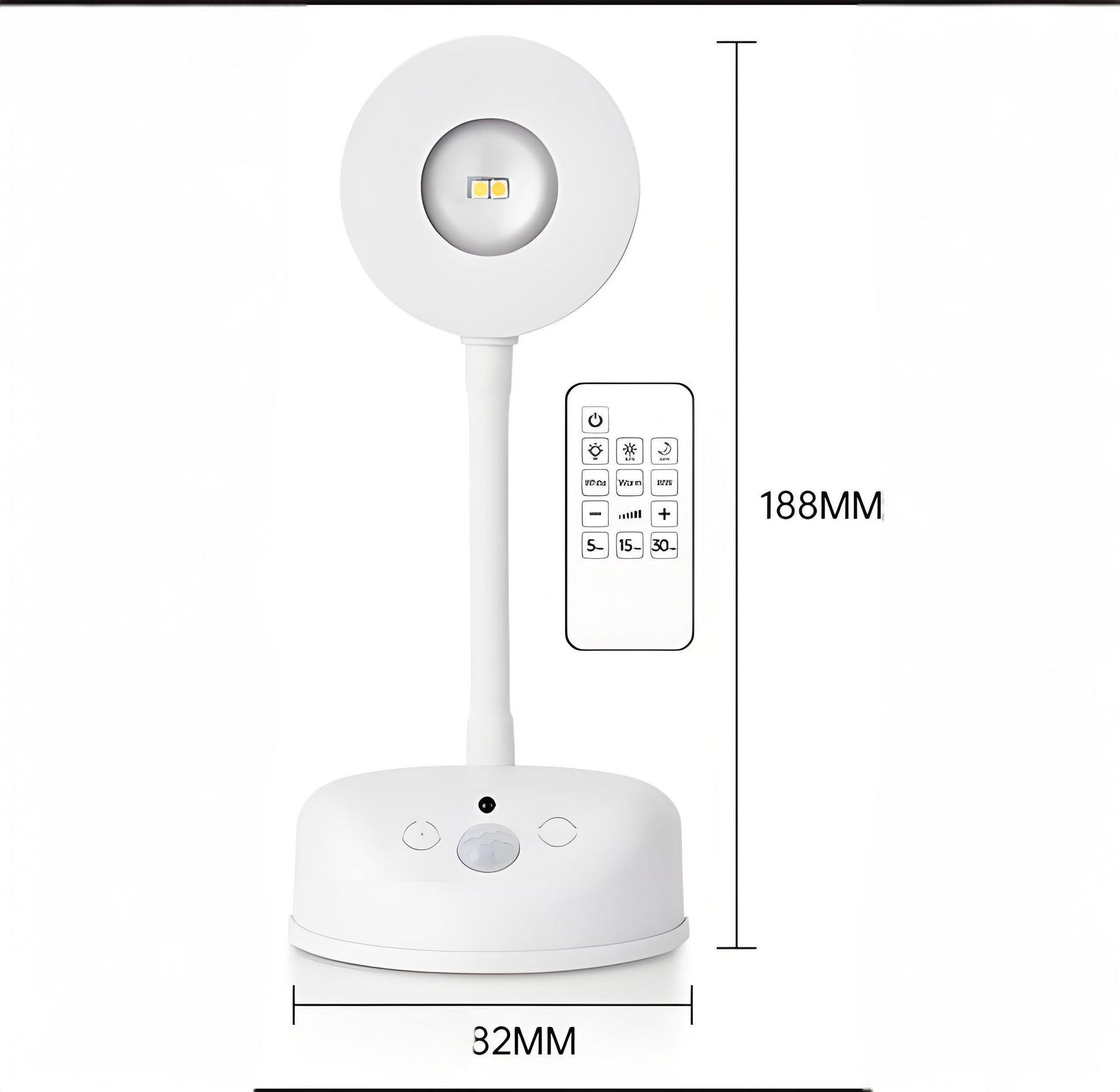 Wireless Smart LED Wall Light: Rechargeable, Motion-Sensor & Remote-Controlled, No-Drill Mount for Home Decor & Task Lighting - Image 7