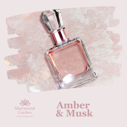 Amber & Musk Soy Candle Tin 165g - Image 2