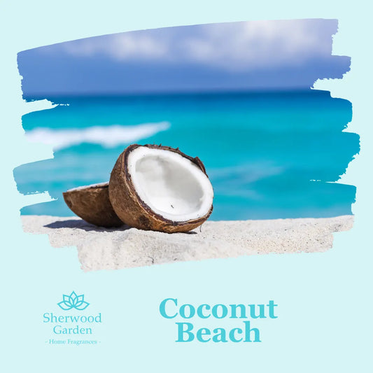 Coconut Beach Soy Candle Tin 165g - Image 2