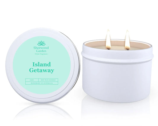 Island Getaway Soy Candle Tin 165g