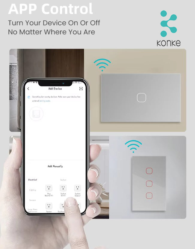 Smart Touch Light Switch 2Ch - Image 2