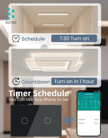 Smart Touch Light Switch 2Ch - Image 4