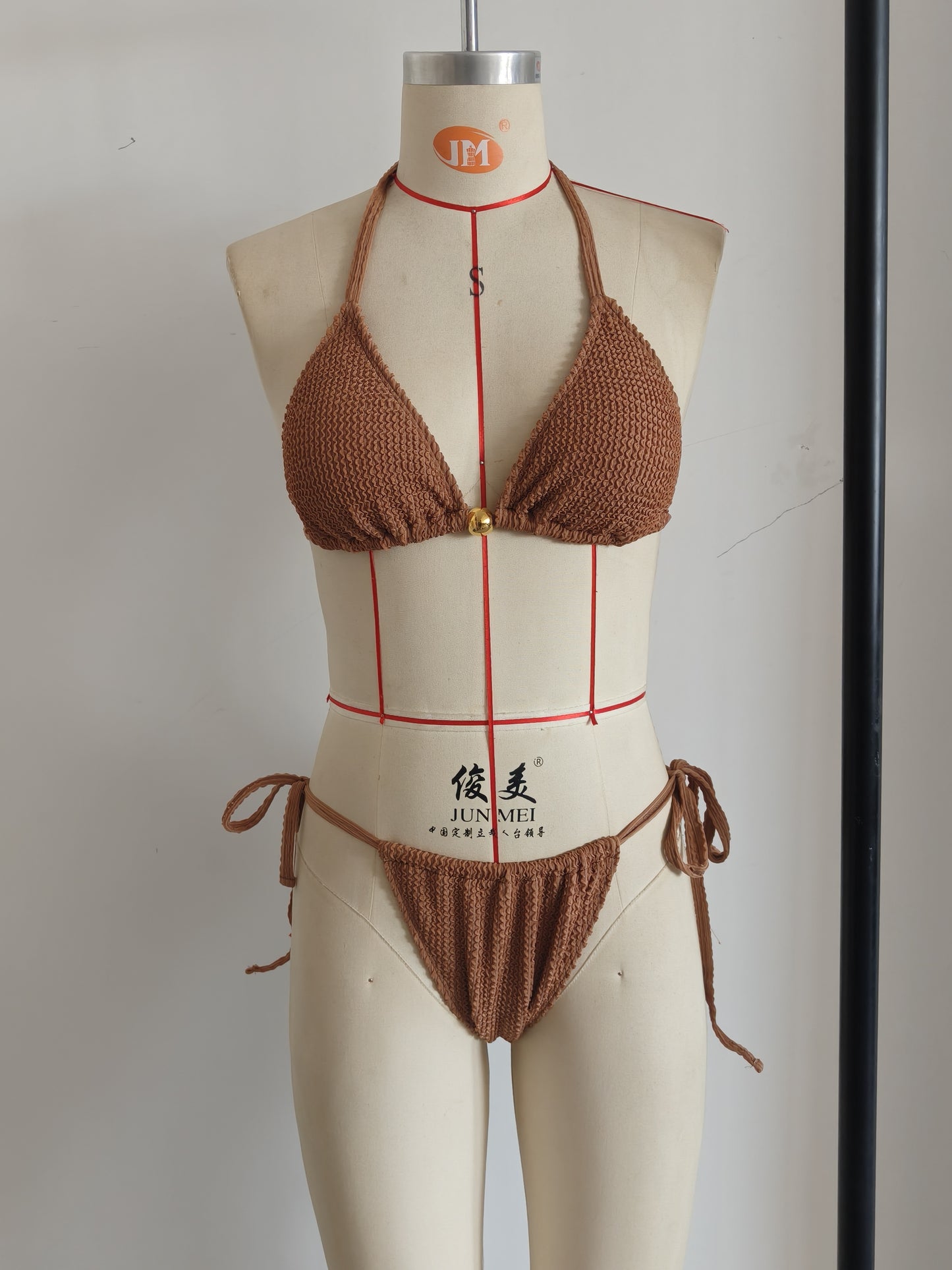 NEW Style Triangle Top Bikini Sexy Lady Mini Brazilian Swimwear Size XL - Image 3