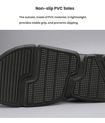 Men's 3-Color Convertible Sandals & Slippers, Outdoor Non-Slip EVA Thick-Sole Beach Shoes for Dual Wear(black-41) - Image 6