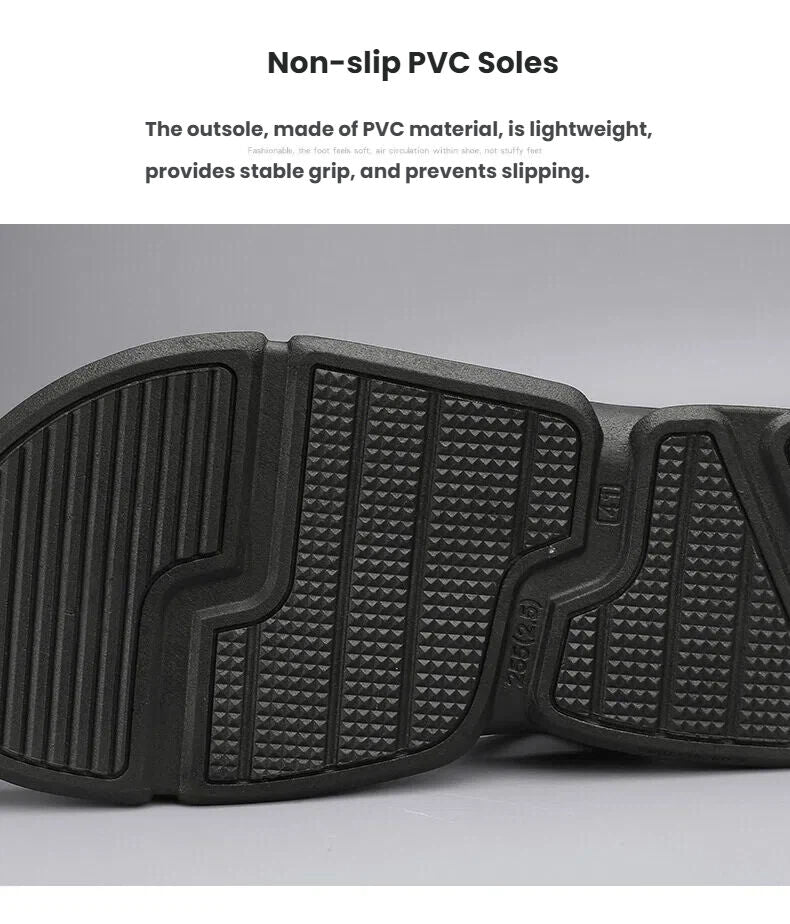 Men's 3-Color Convertible Sandals & Slippers, Outdoor Non-Slip EVA Thick-Sole Beach Shoes for Dual Wear(green-43) - Image 5