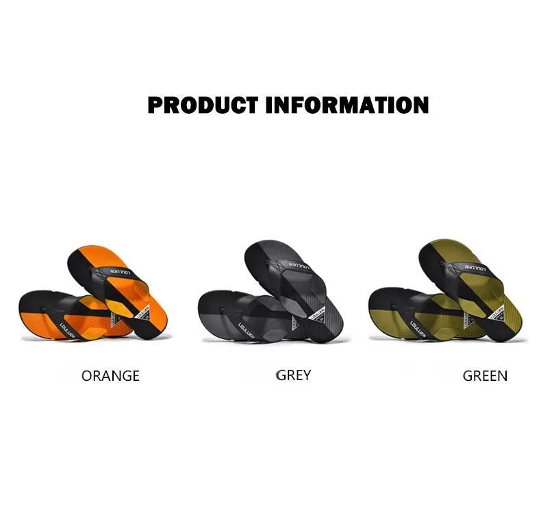Men's Flip Flops with EVA-PVC Dual Sole, Grey for Comfort & Slip-Resistance(40) - Image 2
