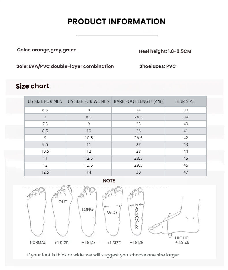 Men's Flip Flops with EVA-PVC Dual Sole, Orange for Comfort & Slip-Resistance(43) - Image 8