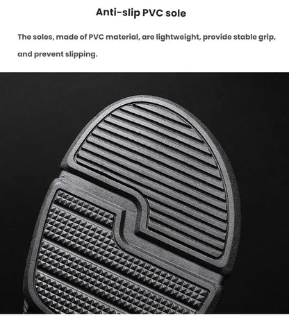 Men's Flip Flops: 4 Colors, EVA-PVC Blend, Comfort & Style for Summer Beach & Daily Wear(Black-gray-42) - Image 7