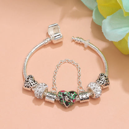 Love Bird Drip Oil Bracelet(17cm) - Image 6