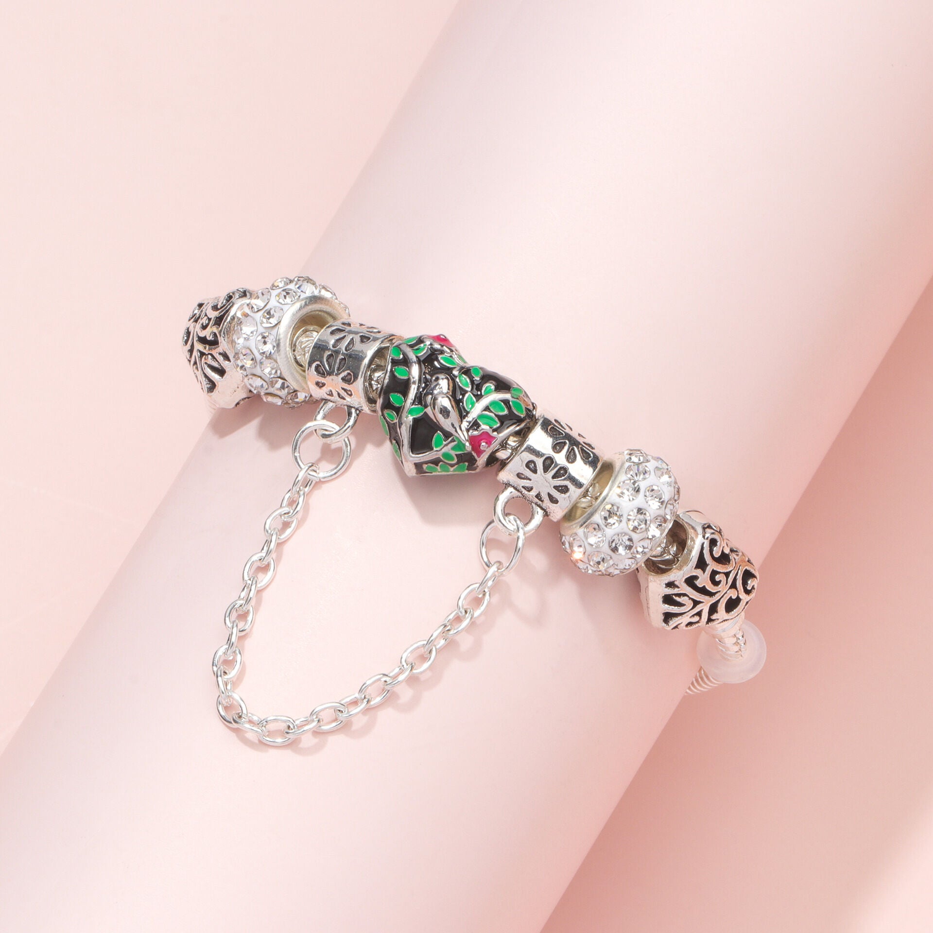 Love Bird Drip Oil Bracelet(18cm) - Image 4