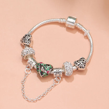Love Bird Drip Oil Bracelet(19cm) - Image 2